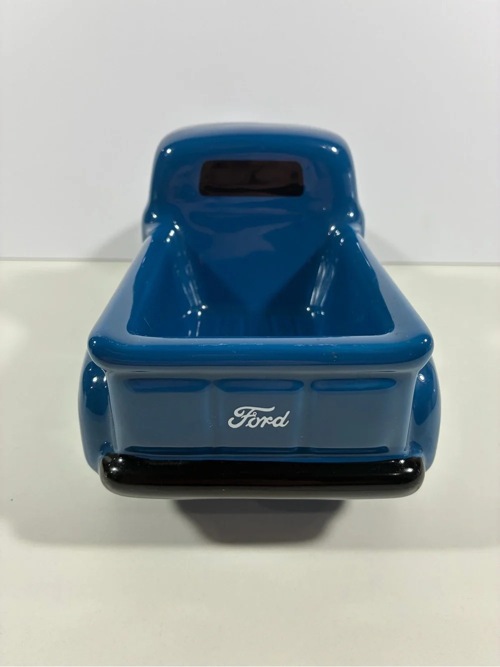 Official Licensed Blue 1948 Ford F-1 Ceramic Pickup Truck Teleflora Fathers Day